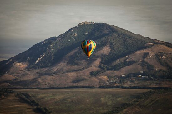 Air balloon festival in Stavropol Territory