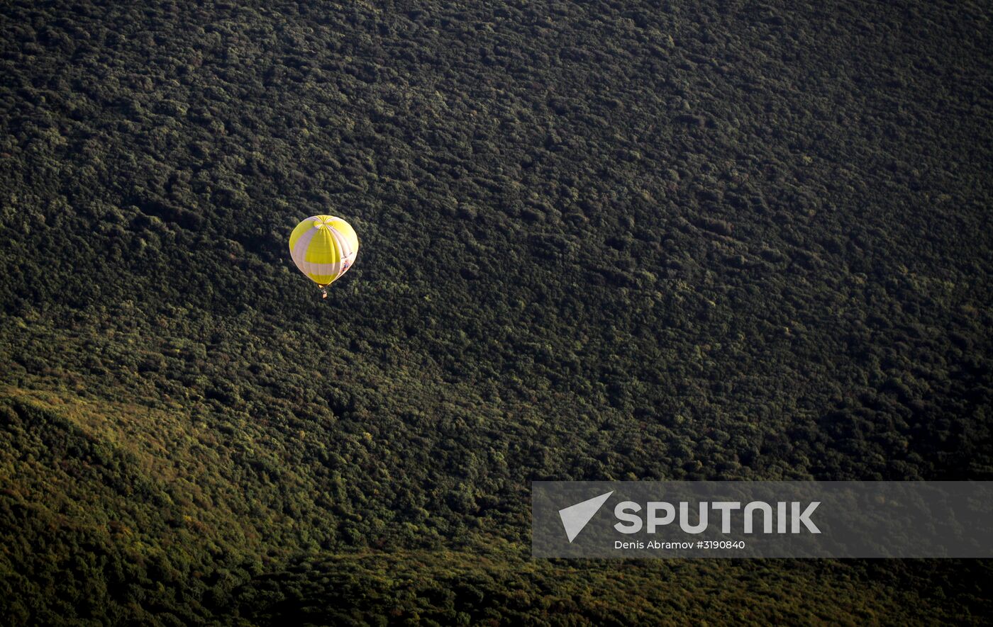 Air balloon festival in Stavropol Territory