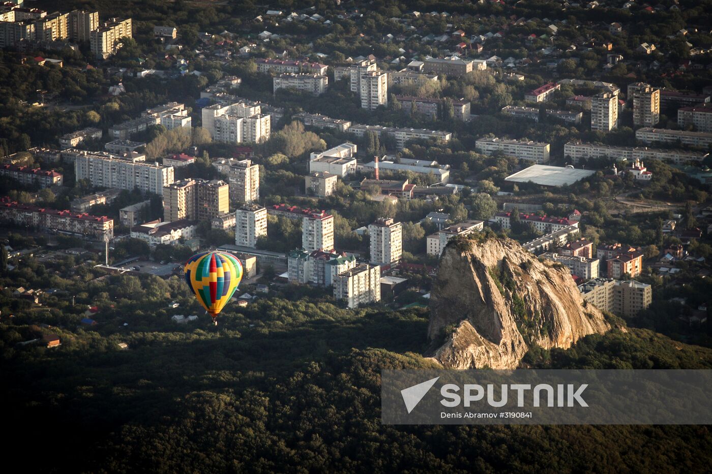 Air balloon festival in Stavropol Territory