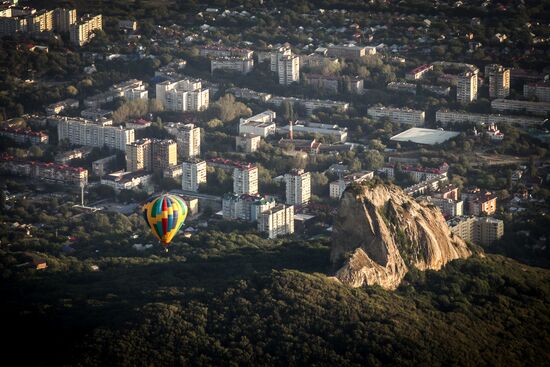 Air balloon festival in Stavropol Territory