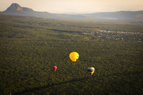 Air balloon festival in Stavropol Territory