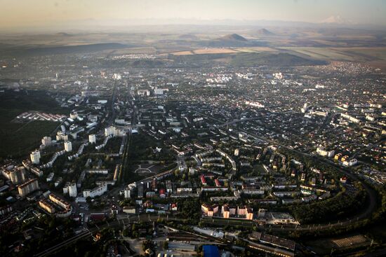 Air balloon festival in Stavropol Territory