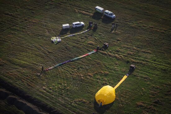 Air balloon festival in Stavropol Territory