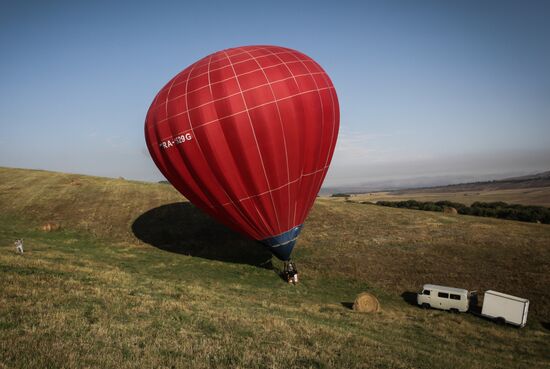 Air balloon festival in Stavropol Territory