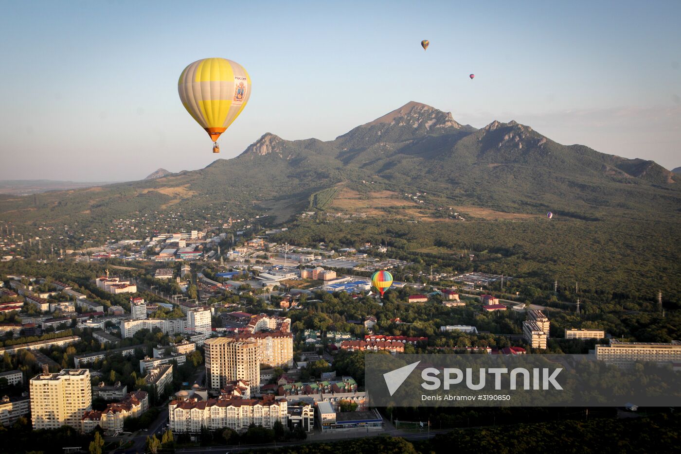 Air balloon festival in Stavropol Territory