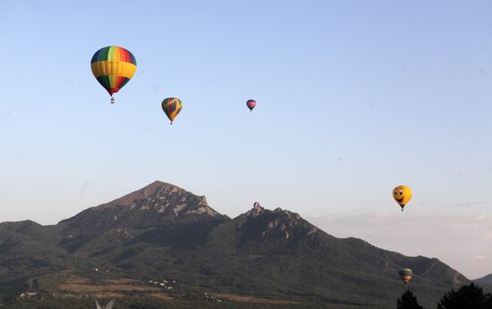 Air balloon festival in Stavropol Territory