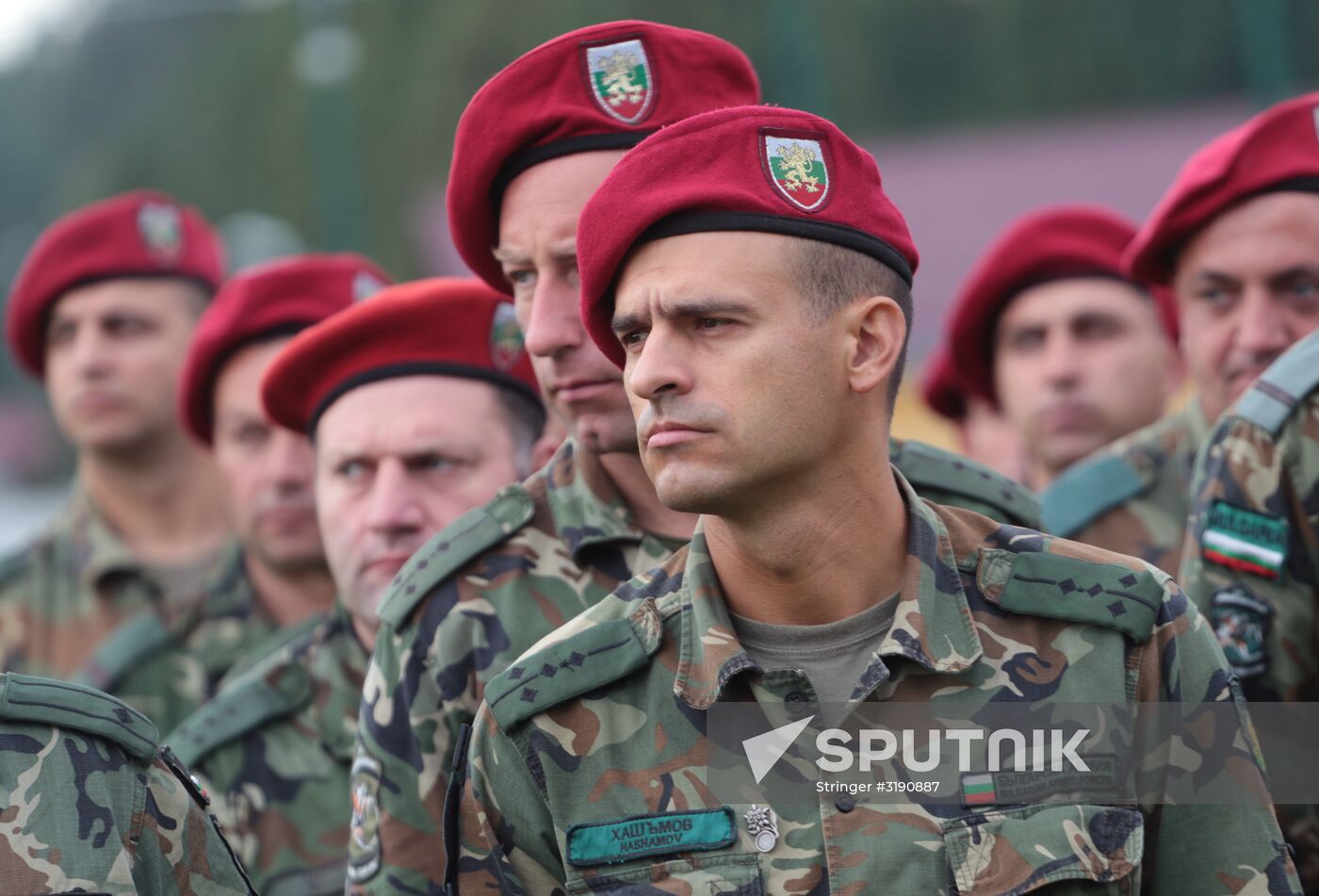 Opening ceremony of Rapid Trident-2017 military exercises in Lvov Region