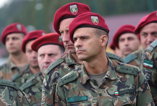 Opening ceremony of Rapid Trident-2017 military exercises in Lvov Region