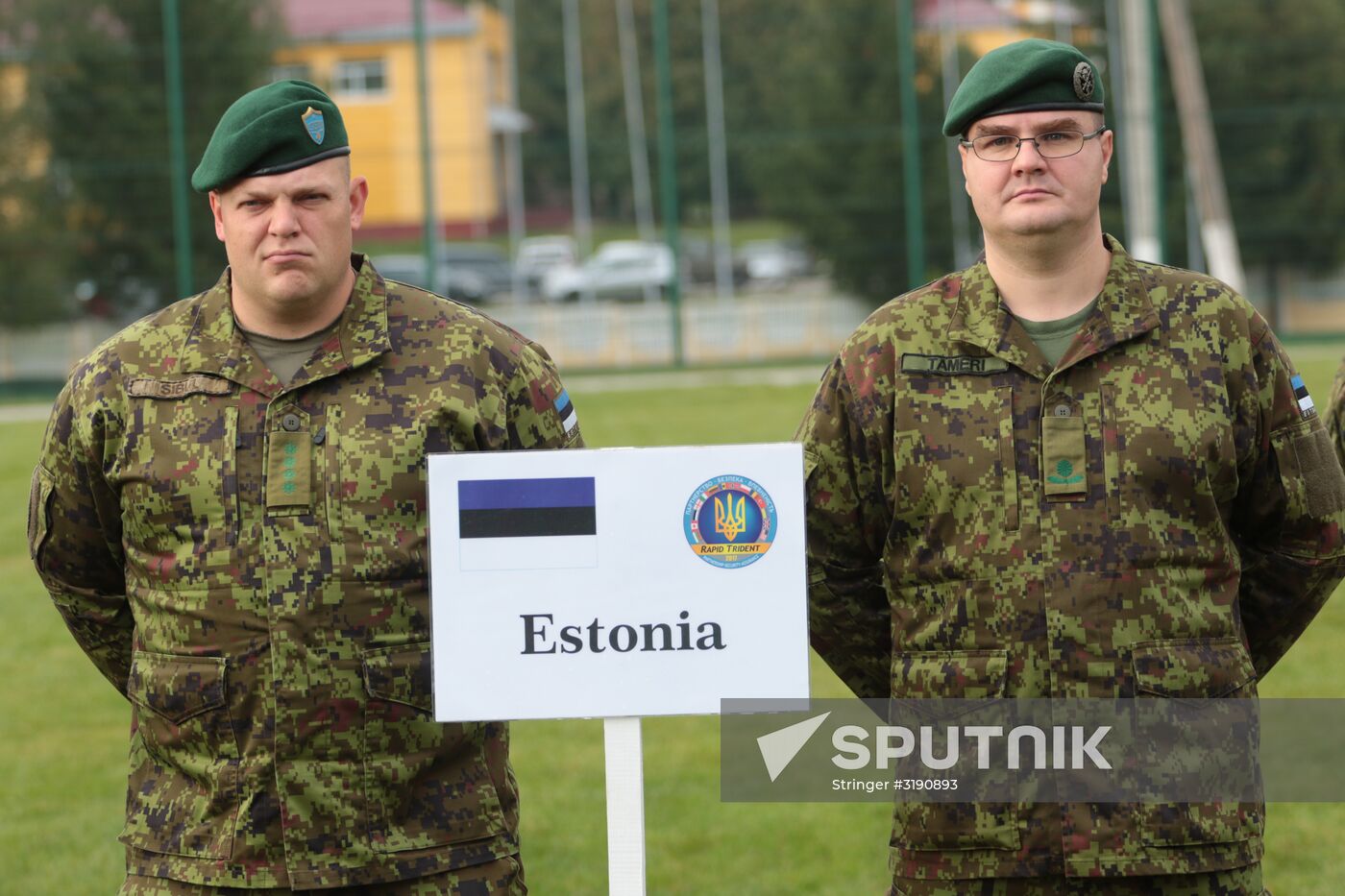 Opening ceremony of Rapid Trident-2017 military exercises in Lvov Region
