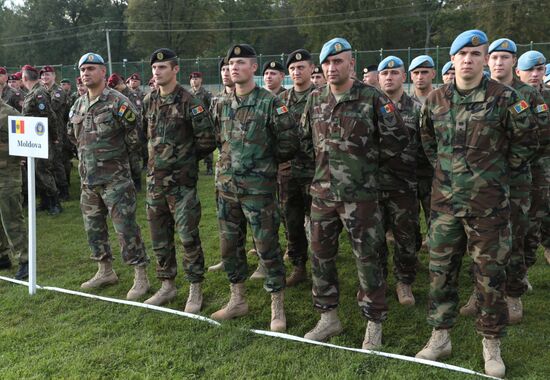 Opening ceremony of Rapid Trident-2017 military exercises in Lvov Region