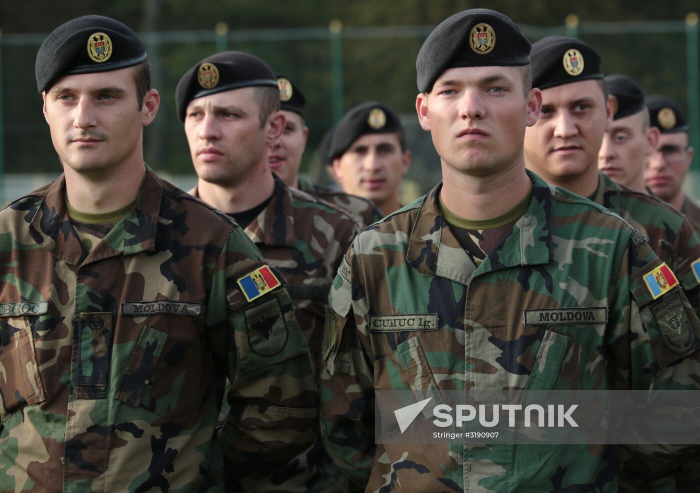 Opening ceremony of Rapid Trident-2017 military exercises in Lvov Region