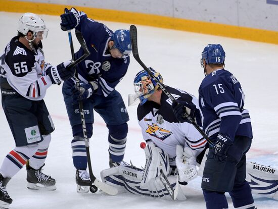 Hockey. KHL. Dynamo (Moscow) vs Metallurg (Magnitogorsk)