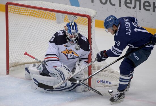 Hockey. KHL. Dynamo (Moscow) vs Metallurg (Magnitogorsk)