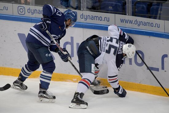 Hockey. KHL. Dynamo (Moscow) vs Metallurg (Magnitogorsk)