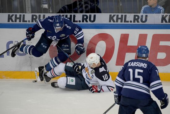 Hockey. KHL. Dynamo (Moscow) vs Metallurg (Magnitogorsk)