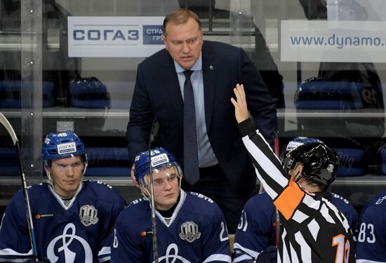 Hockey. KHL. Dynamo (Moscow) vs Metallurg (Magnitogorsk)