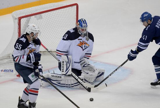 Hockey. KHL. Dynamo (Moscow) vs Metallurg (Magnitogorsk)