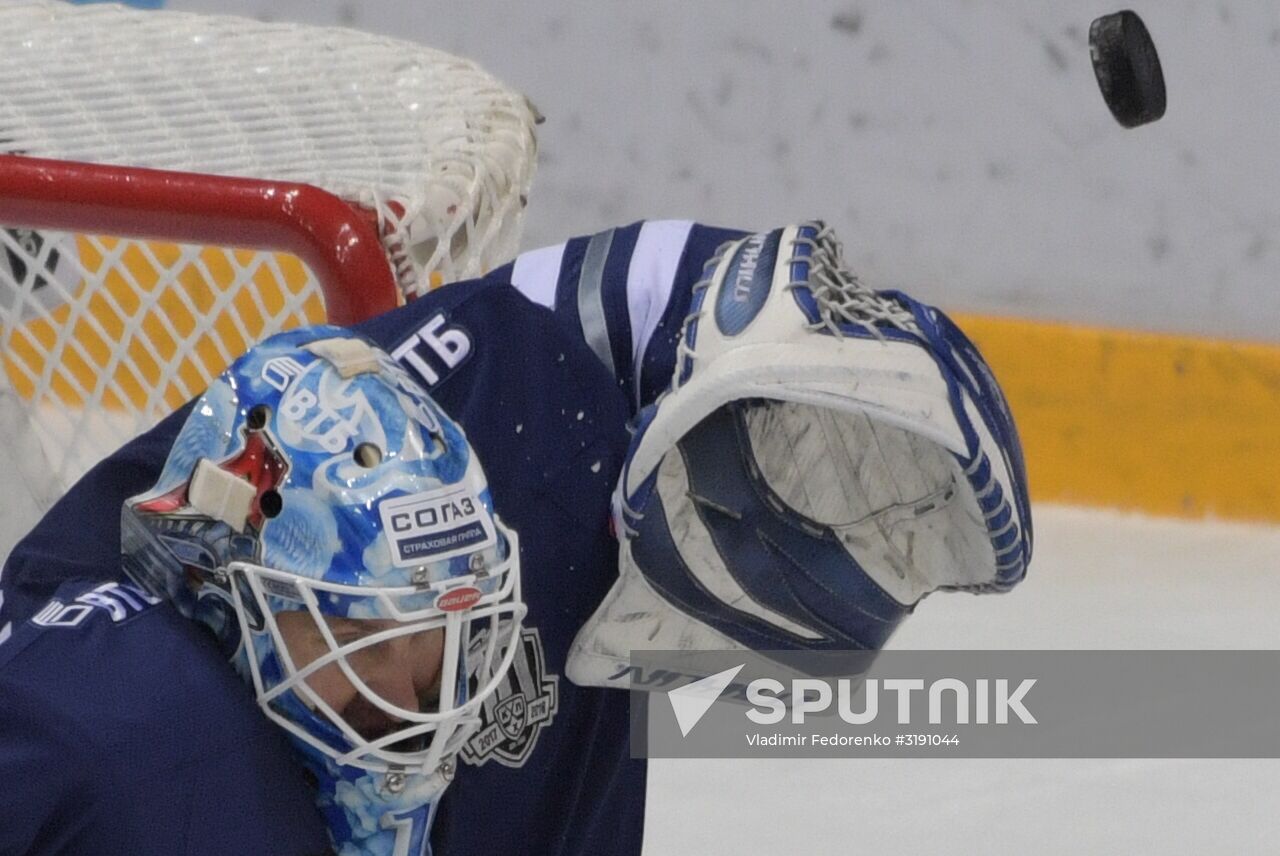 Hockey. KHL. Dynamo (Moscow) vs Metallurg (Magnitogorsk)