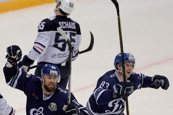 Hockey. KHL. Dynamo (Moscow) vs Metallurg (Magnitogorsk)