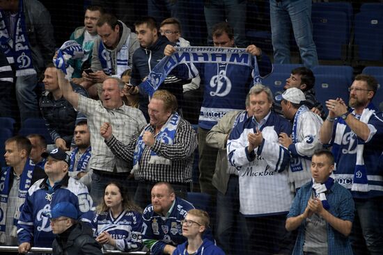 Hockey. KHL. Dynamo (Moscow) vs Metallurg (Magnitogorsk)