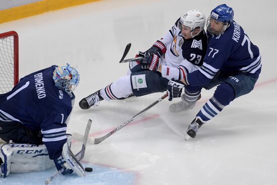 Hockey. KHL. Dynamo (Moscow) vs Metallurg (Magnitogorsk)