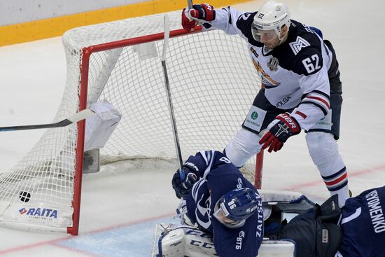 Hockey. KHL. Dynamo (Moscow) vs Metallurg (Magnitogorsk)