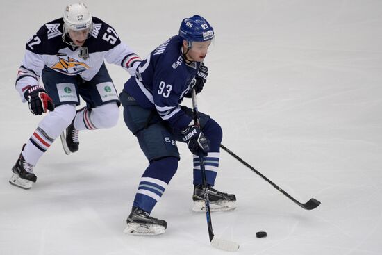 Hockey. KHL. Dynamo (Moscow) vs Metallurg (Magnitogorsk)