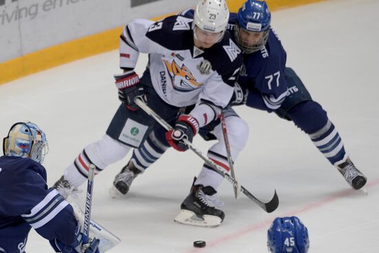 Hockey. KHL. Dynamo (Moscow) vs Metallurg (Magnitogorsk)