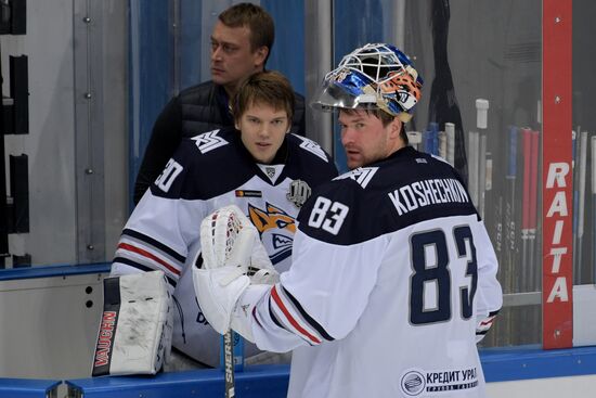 Hockey. KHL. Dynamo (Moscow) vs Metallurg (Magnitogorsk)