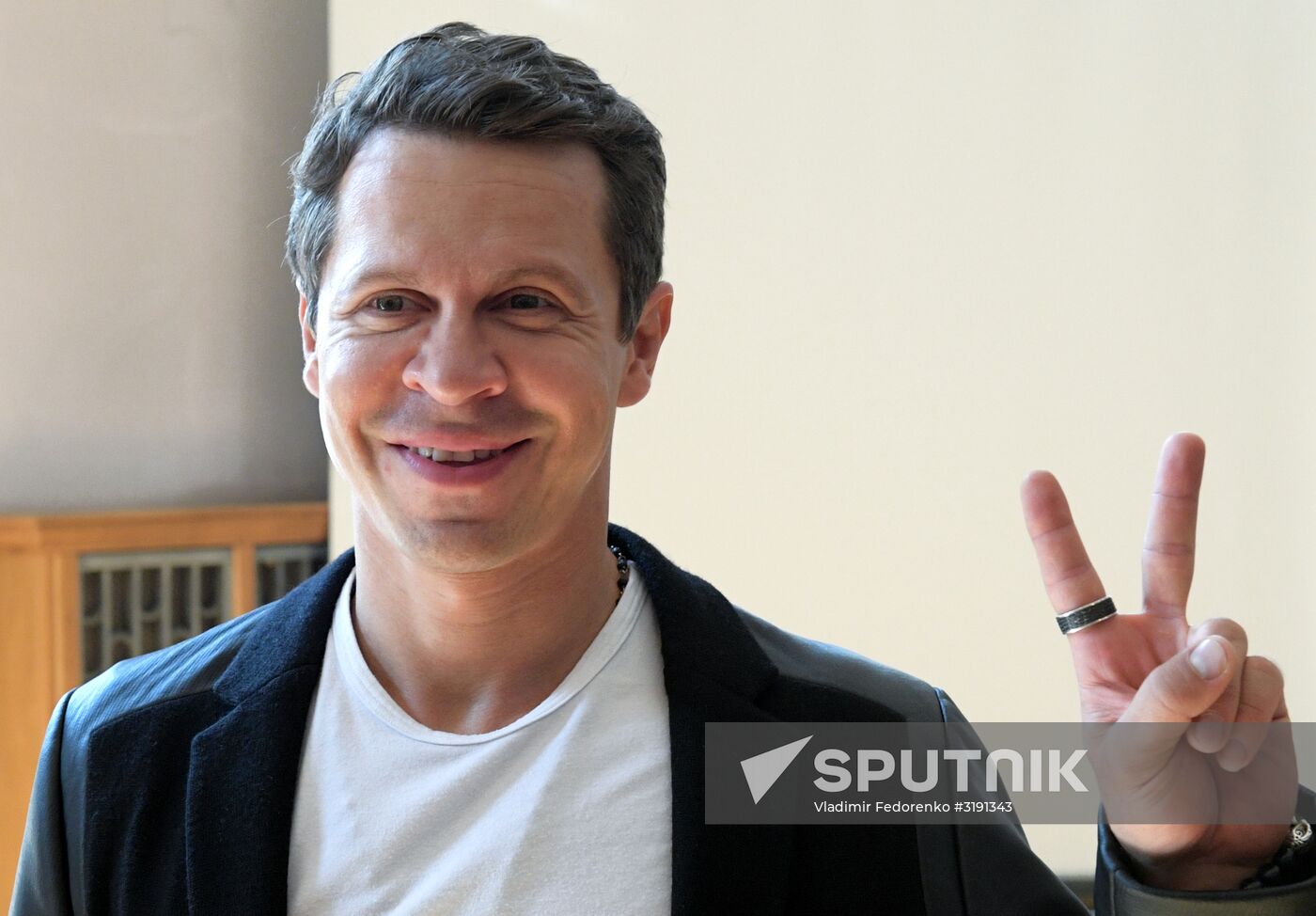 Meeting of Mossovet Theater company