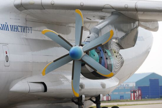 TV7-117ST engine tests in Zhukovsky