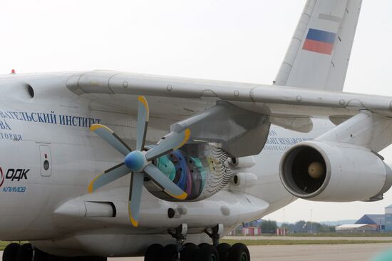 TV7-117ST engine tests in Zhukovsky