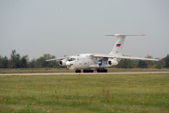 TV7-117ST engine tests in Zhukovsky