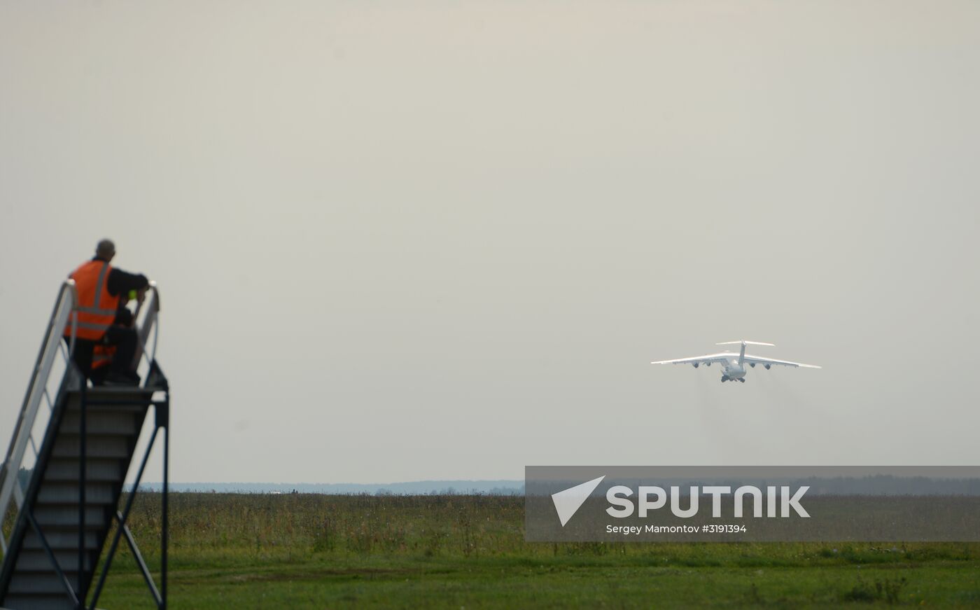 TV7-117ST engine tests in Zhukovsky