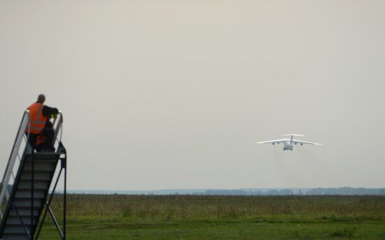 TV7-117ST engine tests in Zhukovsky