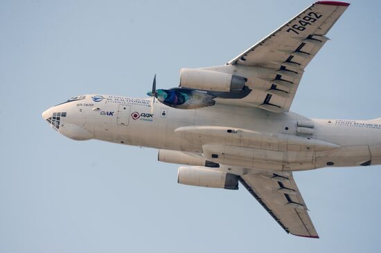 TV7-117ST engine tests in Zhukovsky