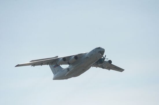 TV7-117ST engine tests in Zhukovsky