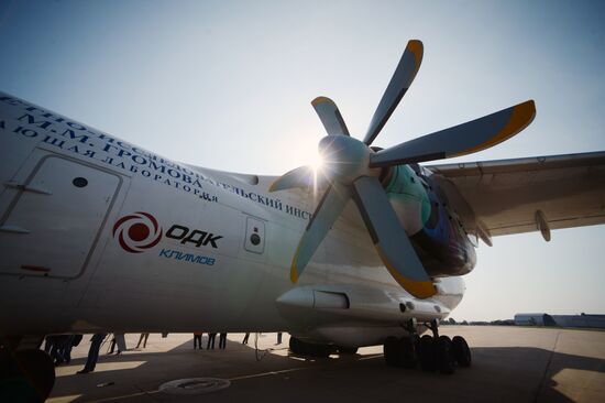 TV7-117ST engine tests in Zhukovsky