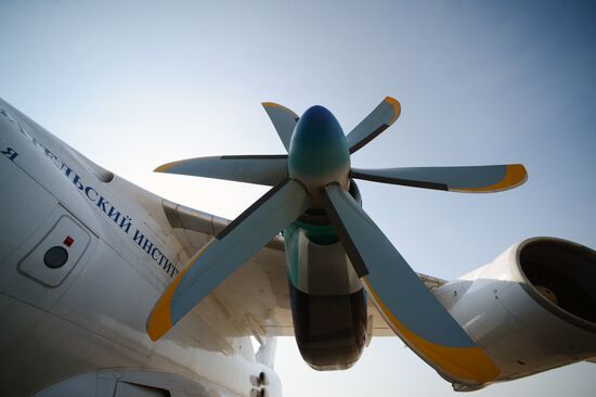 TV7-117ST engine tests in Zhukovsky