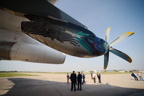 TV7-117ST engine tests in Zhukovsky