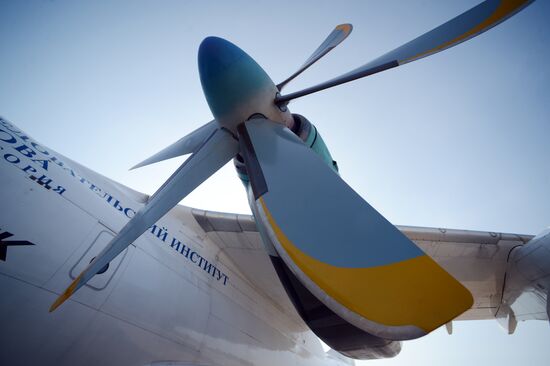 TV7-117ST engine tests in Zhukovsky