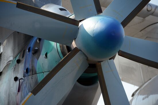 TV7-117ST engine tests in Zhukovsky