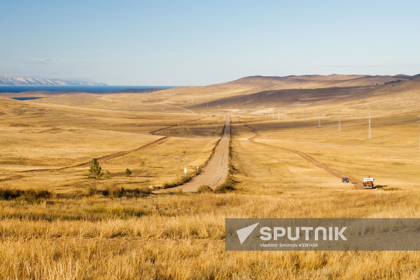 Yelantsy-MRS-Khuzhir road on Olkhon Island