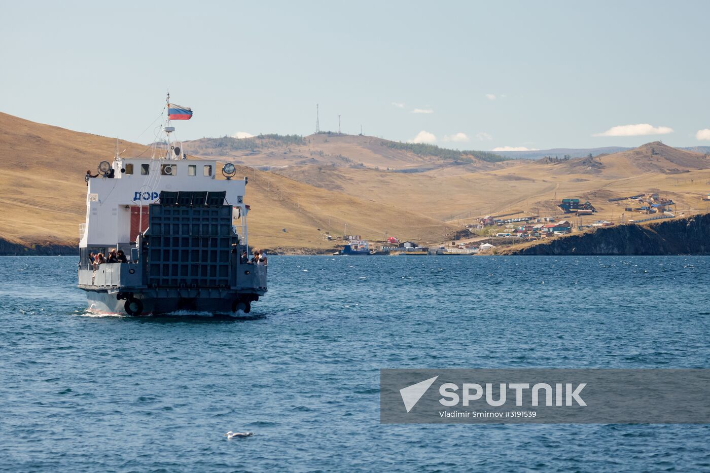 Yelantsy-MRS-Khuzhir road on Olkhon Island