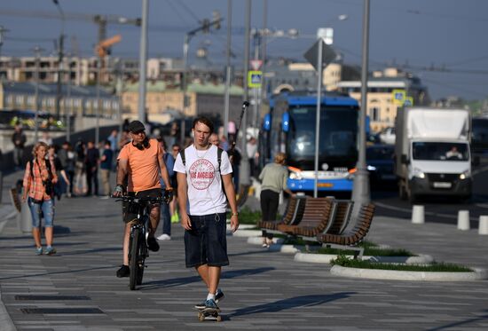 Moscow streets and squares renovated under My Street program
