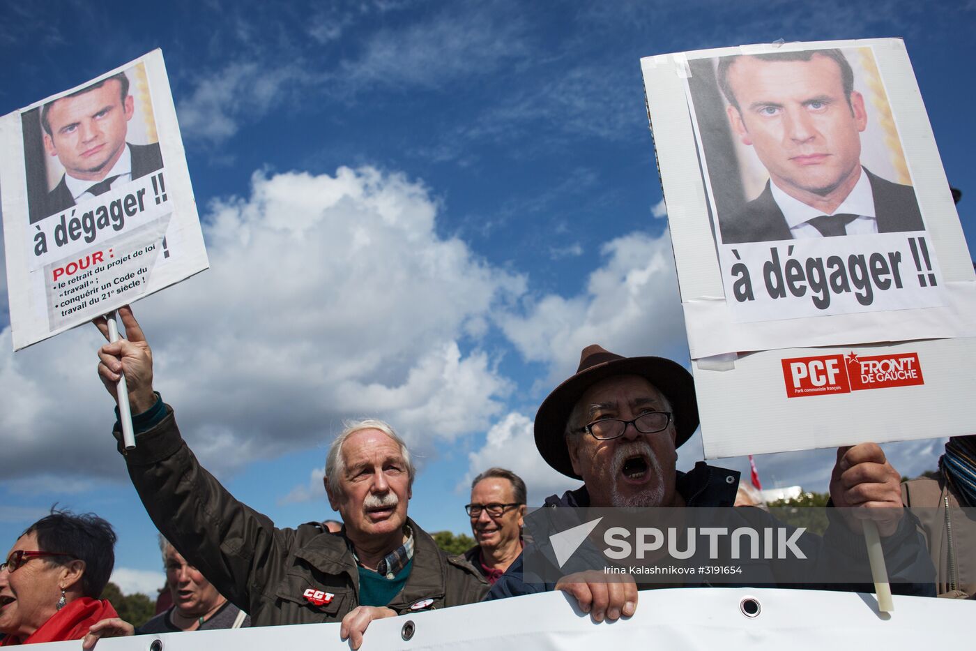 Protests in Paris against amendments to Labor Code