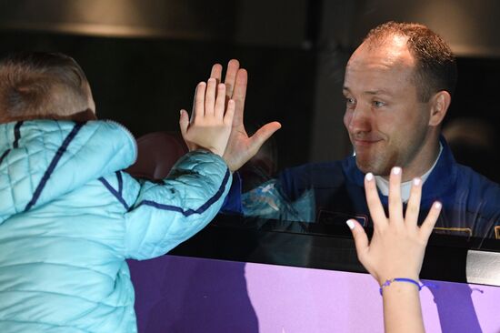 Soyuz-FG space carrier with manned Soyuz MS-06 spaceship launched