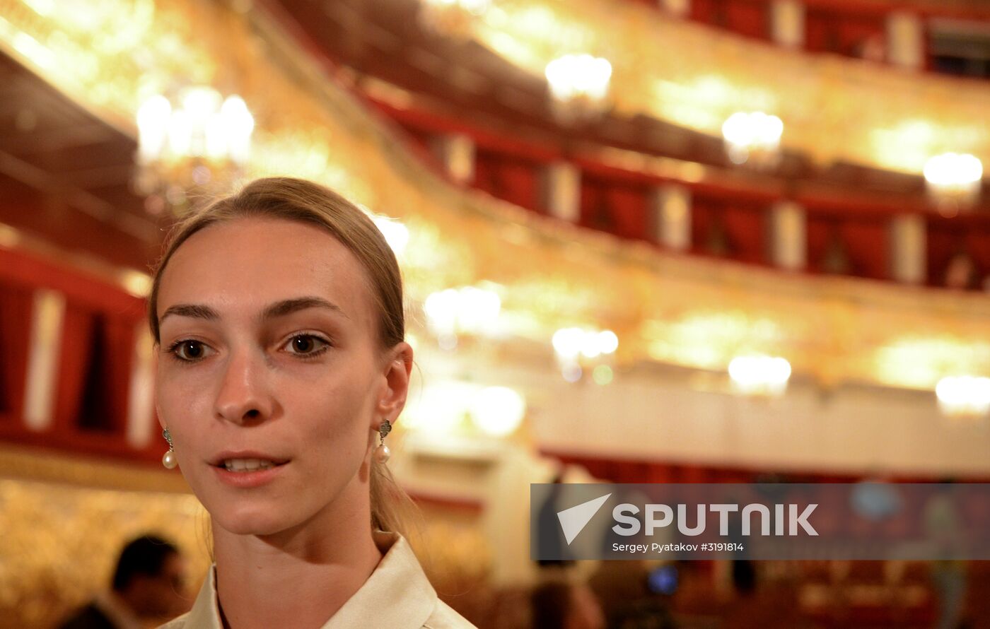 Bolshoi company's get-together