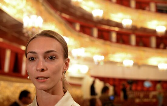 Bolshoi company's get-together