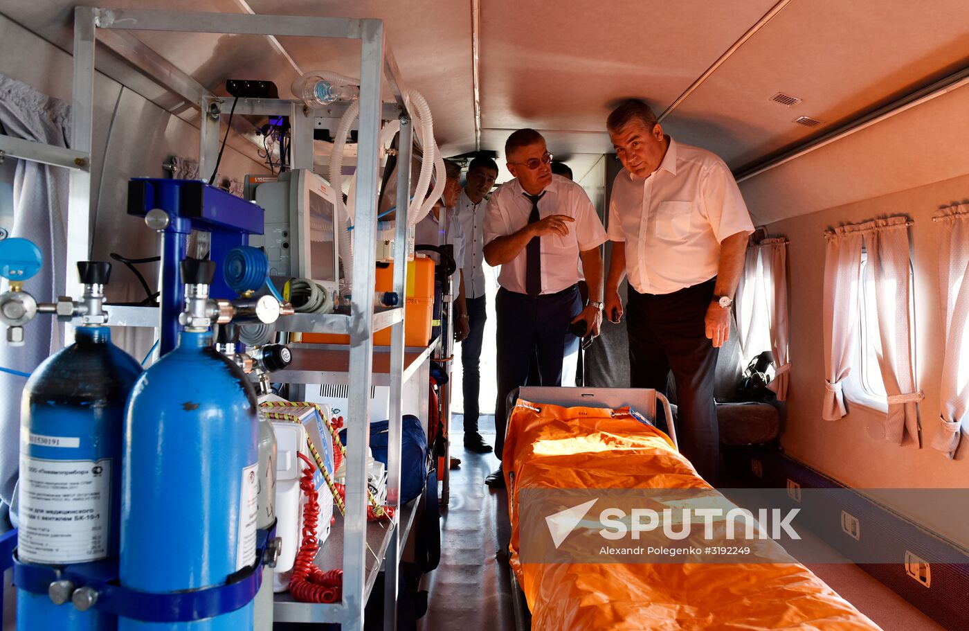 Air medical service helicopters resume operations in Crimea